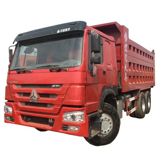 Original China Used SINOTRUK 371hp HOWO 50 ton  dump truck for sale