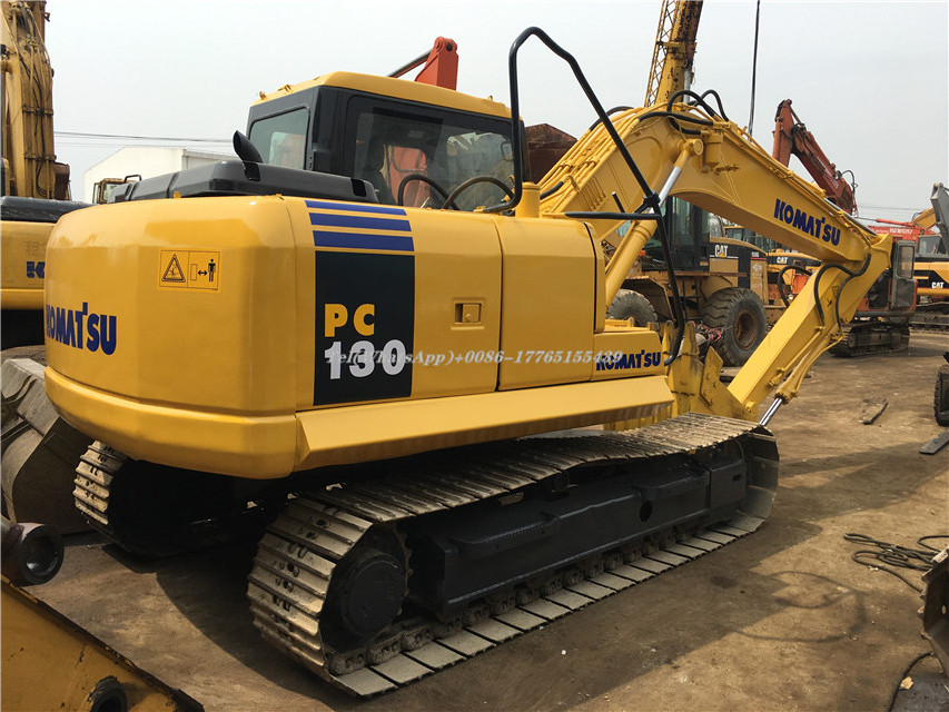 made in japan used 13 ton komatsu pc130 crawler excavator price pc130-7 digger machine original spare parts pc130-6