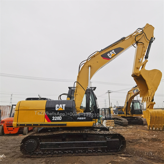 Boutique Secondhand Used CAT Excavator 320D Used Excavator Machine Caterpillar 320 with Break Hammer for Sale Used Excavators