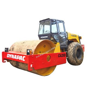 used 10 ton soil compactor , secondhand CA25D SD22 SD32 construction road roller for sale