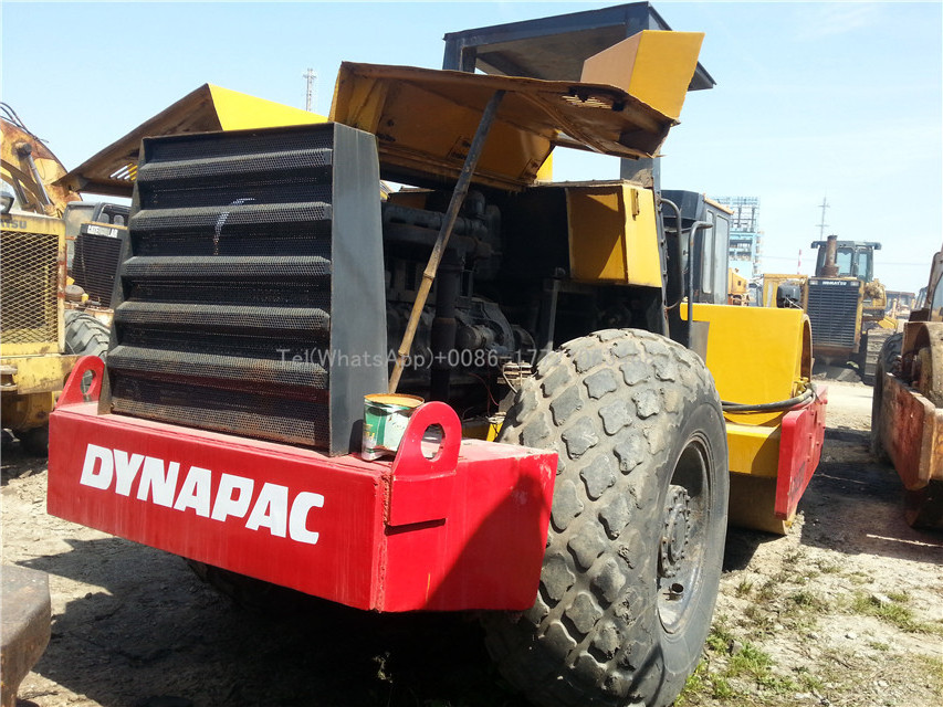 Used Dynapac CA301D CA25D CA30D Double Drum Road roller Hydraulic Compactor 10TON tire roller