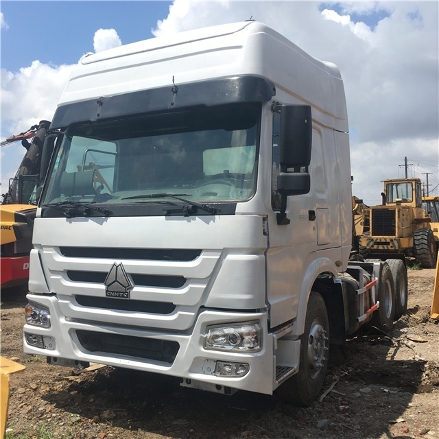 Howo A7 6X4 375 Trucks 6X6 Sinotruk Sale 371 Heavy Duty 2015 International Used Tractor Truck 375