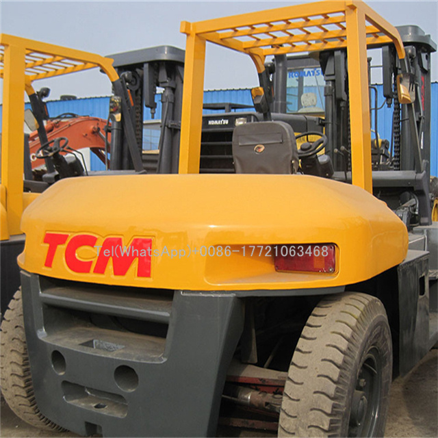 Original Second Hand Large Hyundai Forklift 100 with Cheap Price Used Diesel 6 7 8 10 13 16 ton Wholesale on Sale in Shanghai