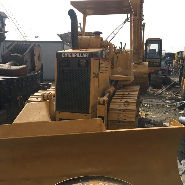 Used Caterpillar D3 D5 D6 crawler bulldozer used CAT mini bulldozer D3C  for sale