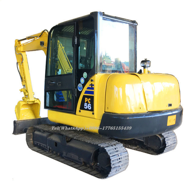 second hand komatsu pc01 excavator mini excavator pc56-7/komatsu mini excavator pc56-7 for sale