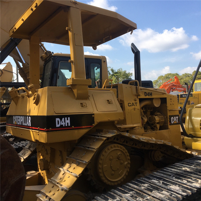 Negotiable price used Mini Crawler Bulldozer D4H caterpillar dozer for sale