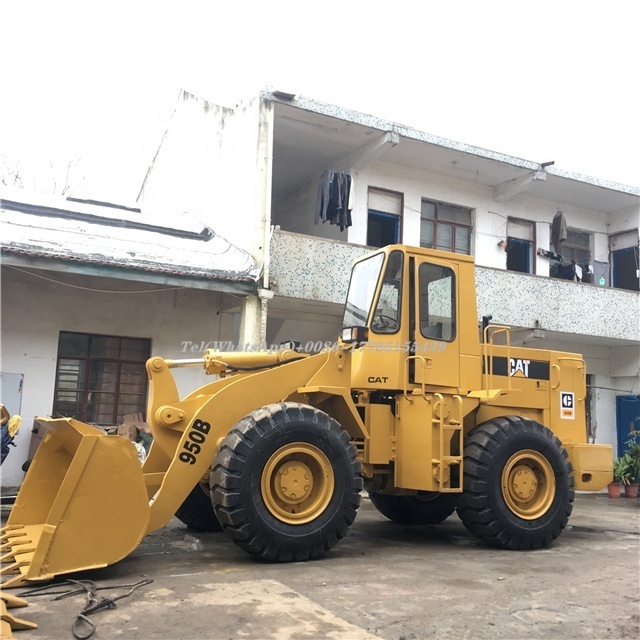 Used Construction building 5 ton Wheel Loaders secondhand cat 950gc 950b wheel loader used caterpillar 950 pay loader 950b 950c