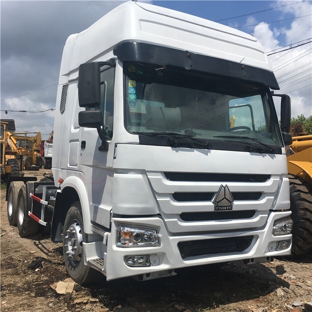 Howo A7 6X4 375 Trucks 6X6 Sinotruk Sale 371 Heavy Duty 2015 International Used Tractor Truck 375