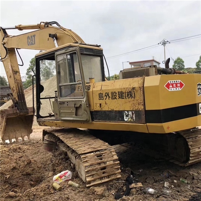 Low price Original Japan used CAT Caterpillar E120B E200B E70B Hydraulic Excavator for hot sale excavators