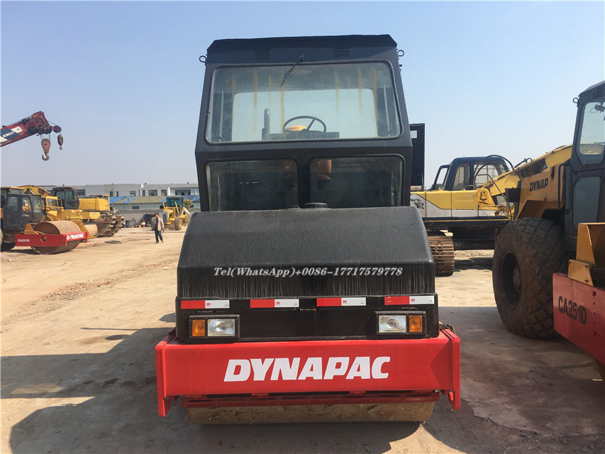 7 Ton Double Drum Dynapac CC211 Road Roller/Used Vibratory Compactor Dynapac CC211 CC421