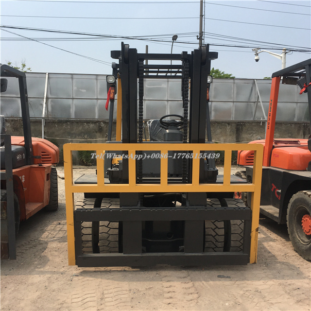 Good performance TCM second hand forklift 7 ton fd70 diesel forklift truck with cheap price 7 ton used tcm forklift