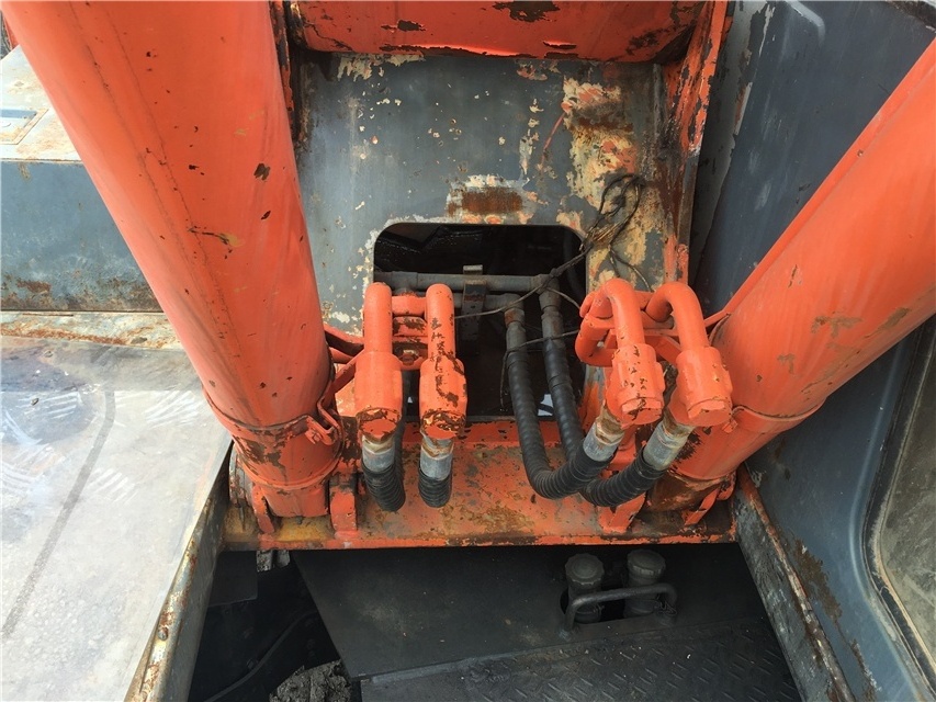 Used wheel excavator Hitachi EX160/Hitachi EX160WD-1/Hitachi EX160 Tire excavator on sale