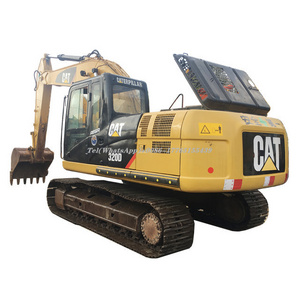 Used/second hand cat 320C Boat track digger Dredge Boat Excavators For sale good quality cheap price