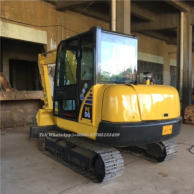 second hand komatsu pc01 excavator mini excavator pc56-7/komatsu mini excavator pc56-7 for sale