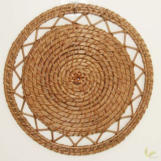 Rectangular Rattan Placemat Rectangular Rattan Chargers For Table Decoration Home Decor Handmade +84947900124