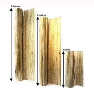 Bamboo Slat Rolled Fence 300x150cm Bamboo Fence Garden Fence 0084 947 900 124