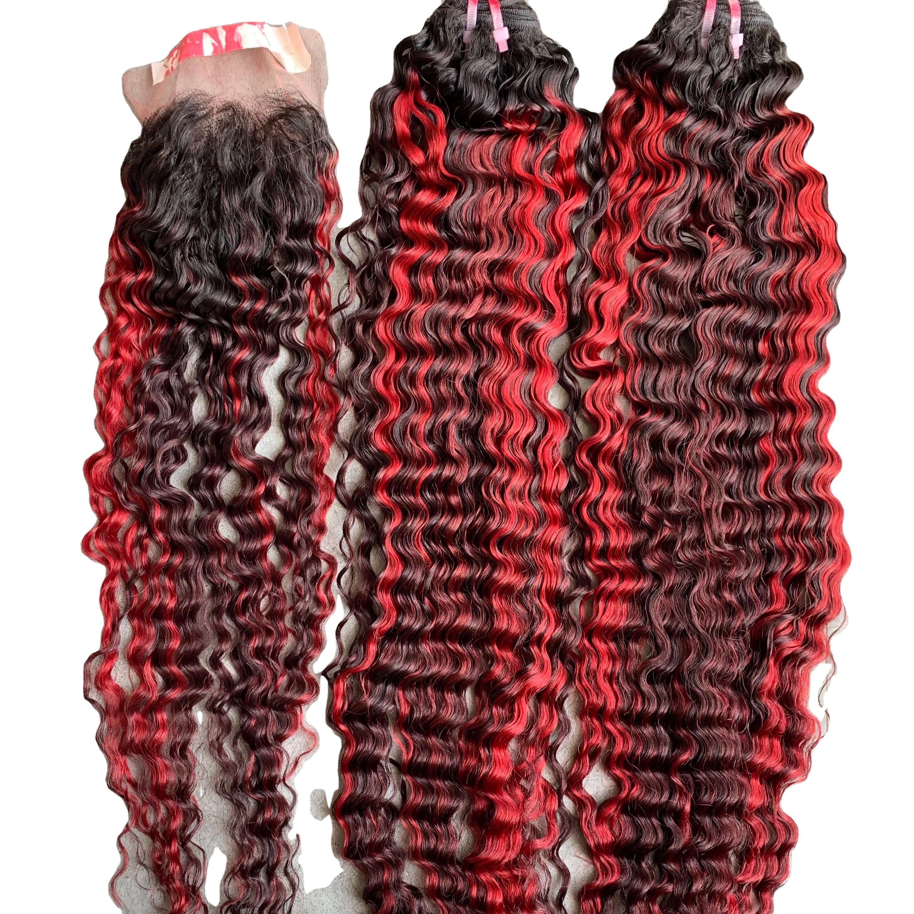 Curly Hair Cuticle Aligned Virgin Hair Bundles for Women Wholesale Unprocessed Hair Vendors