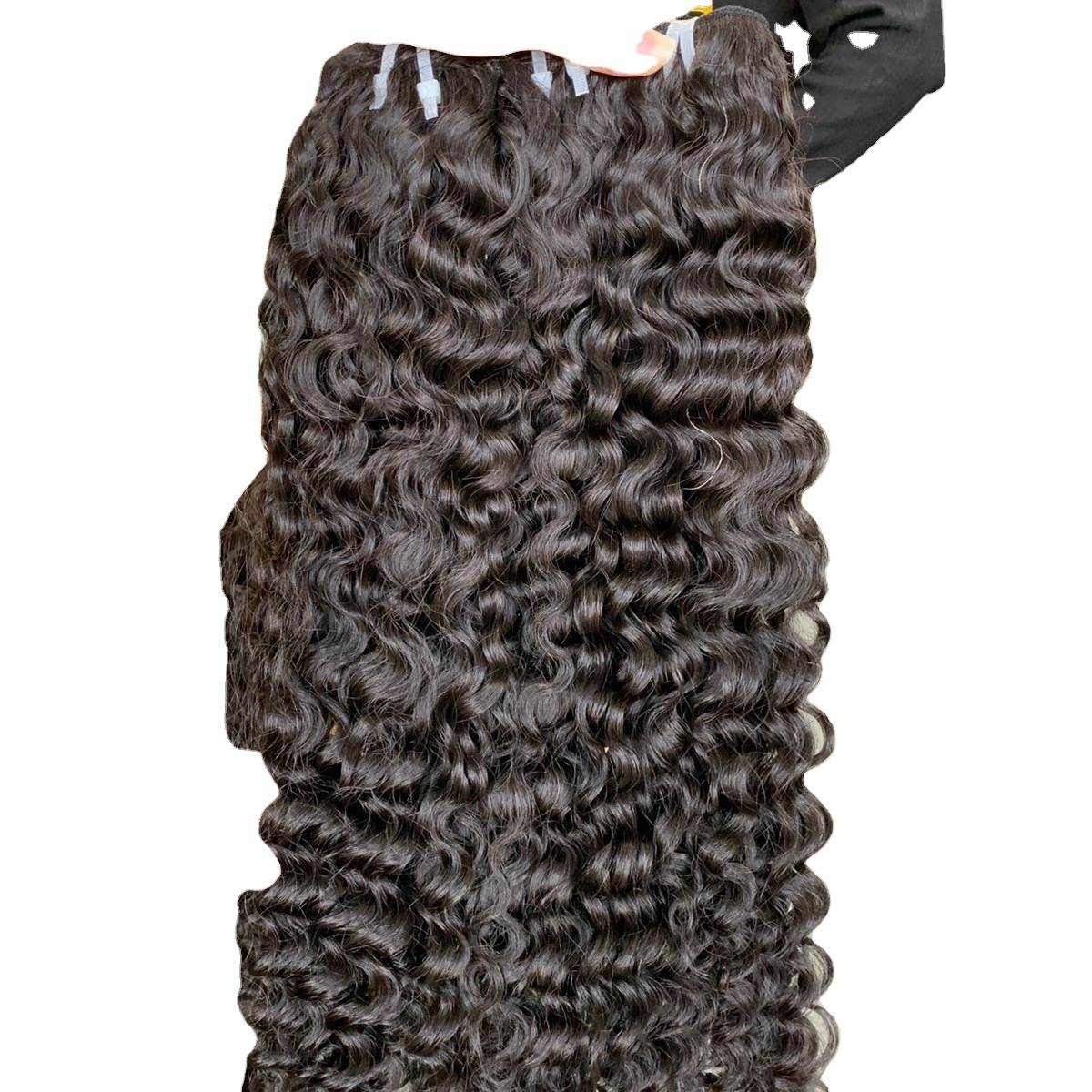 Best Quality Human Hair Extension Donor Hair Machine Weft Weaving from 6-32 inches