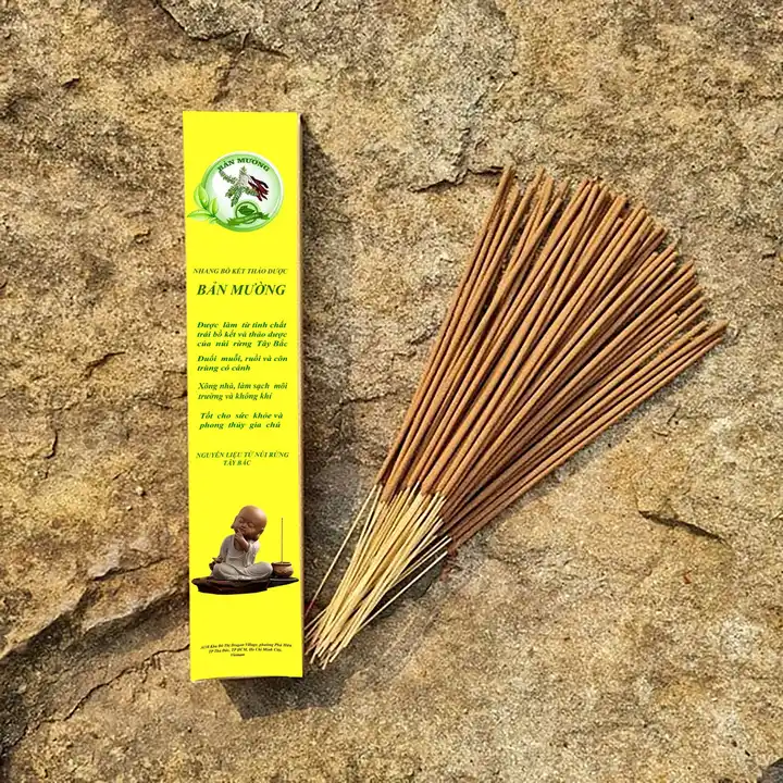 Incense stick bulk Natural raw stick incense sticks Repel mosquitoes and insects high quality made in Vietnam