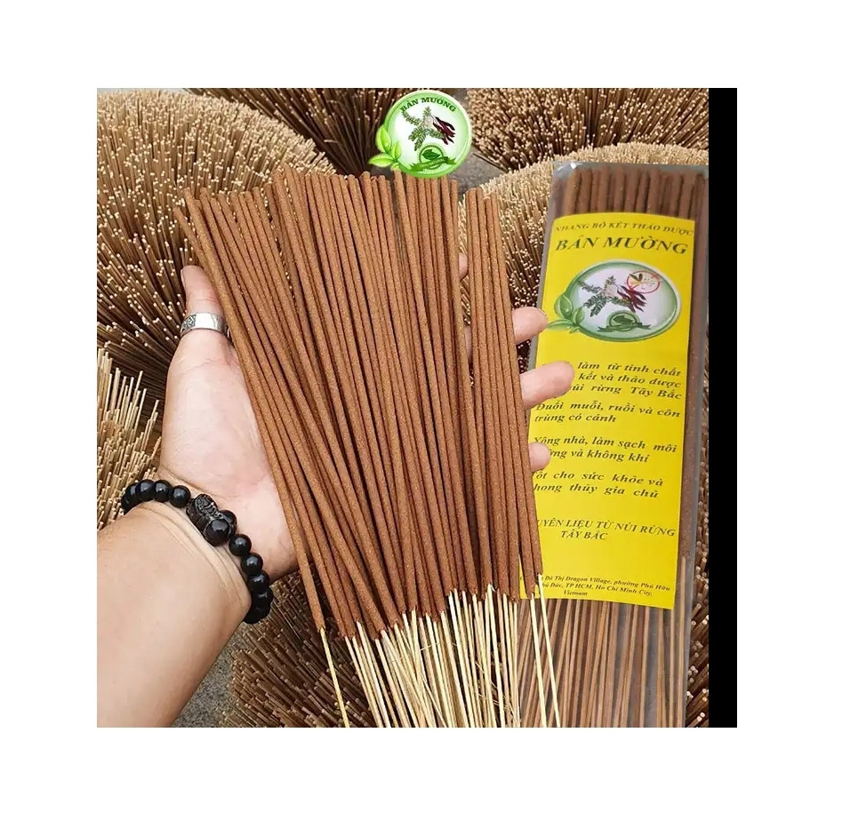 Incense stick bulk Natural raw stick incense sticks Repel mosquitoes and insects high quality made in Vietnam