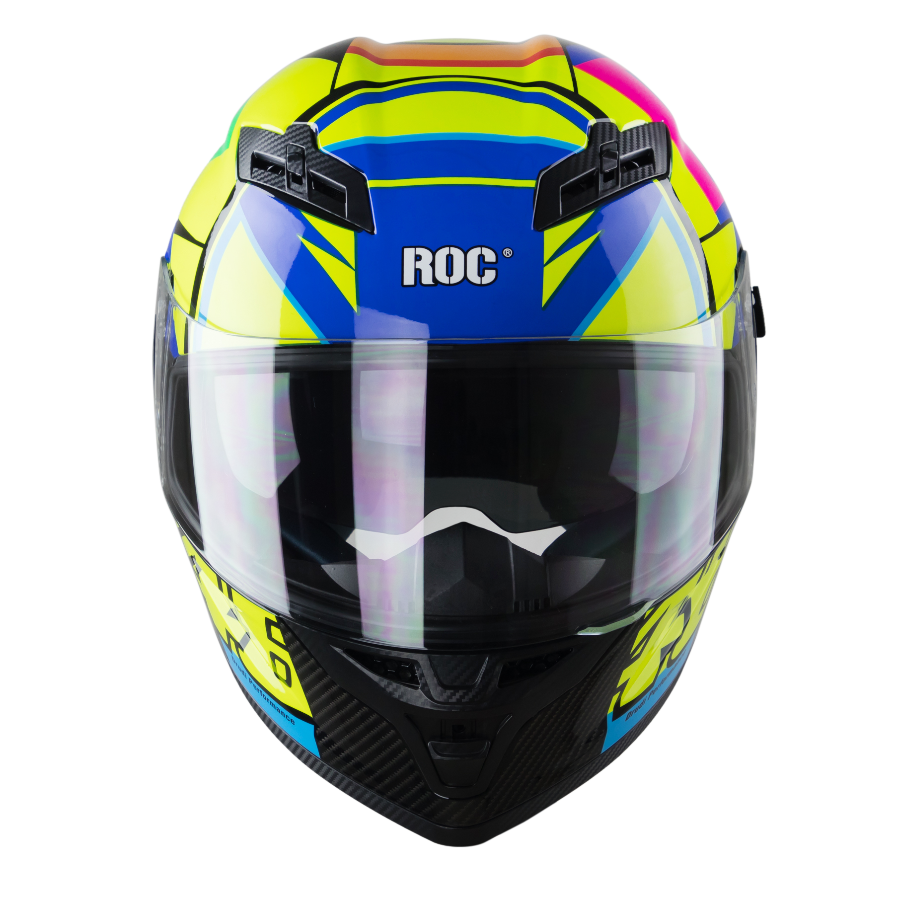 high-quality and best competitive price Fullface helmet motorcycle helmet with double visor advanced ABS Roc R03 Factory sale