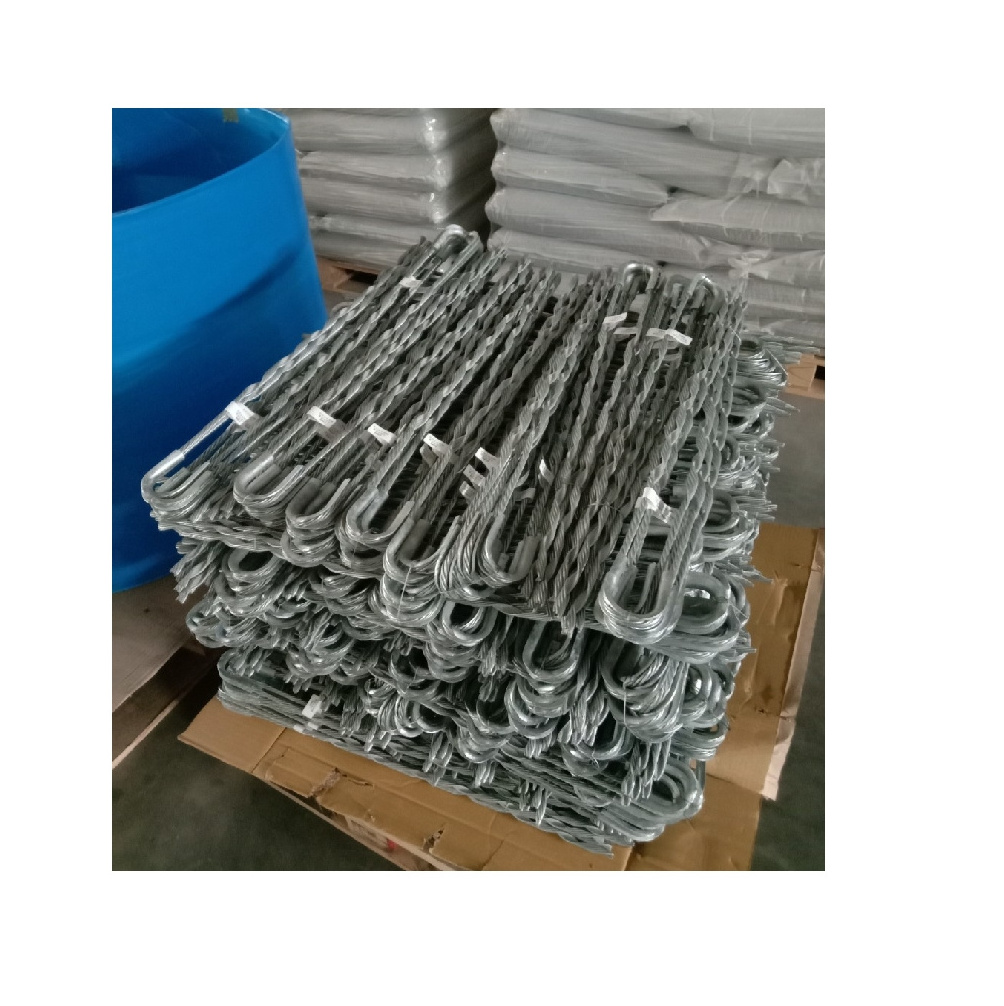 FTTH Aluminium Pre formed Dead End Clamp Production Dead End Guy Line Grip Pre formed Armor Rod for helical fittings