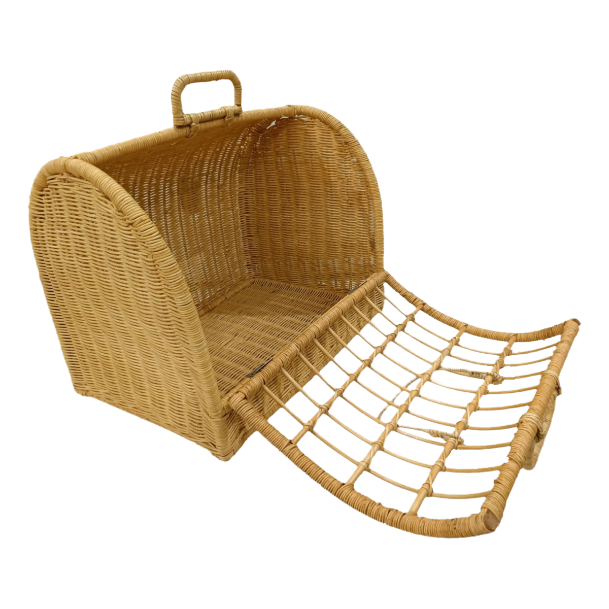 Vietnam High Quality Hand Wicker Rattan Pet Carrier Cat and Dog House for Animals