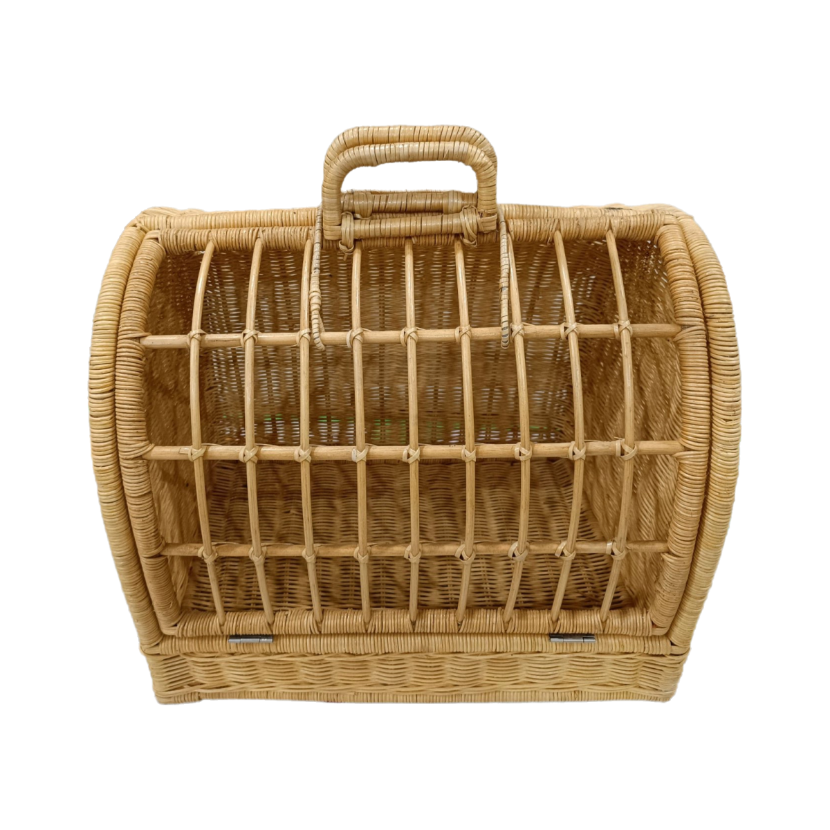 Vietnam High Quality Hand Wicker Rattan Pet Carrier Cat and Dog House for Animals