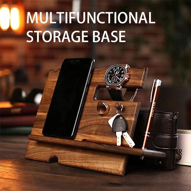 Stand For Phones And Tablets Lazy Purse Adjustable Ring Wood Display Mobile Phone Holders