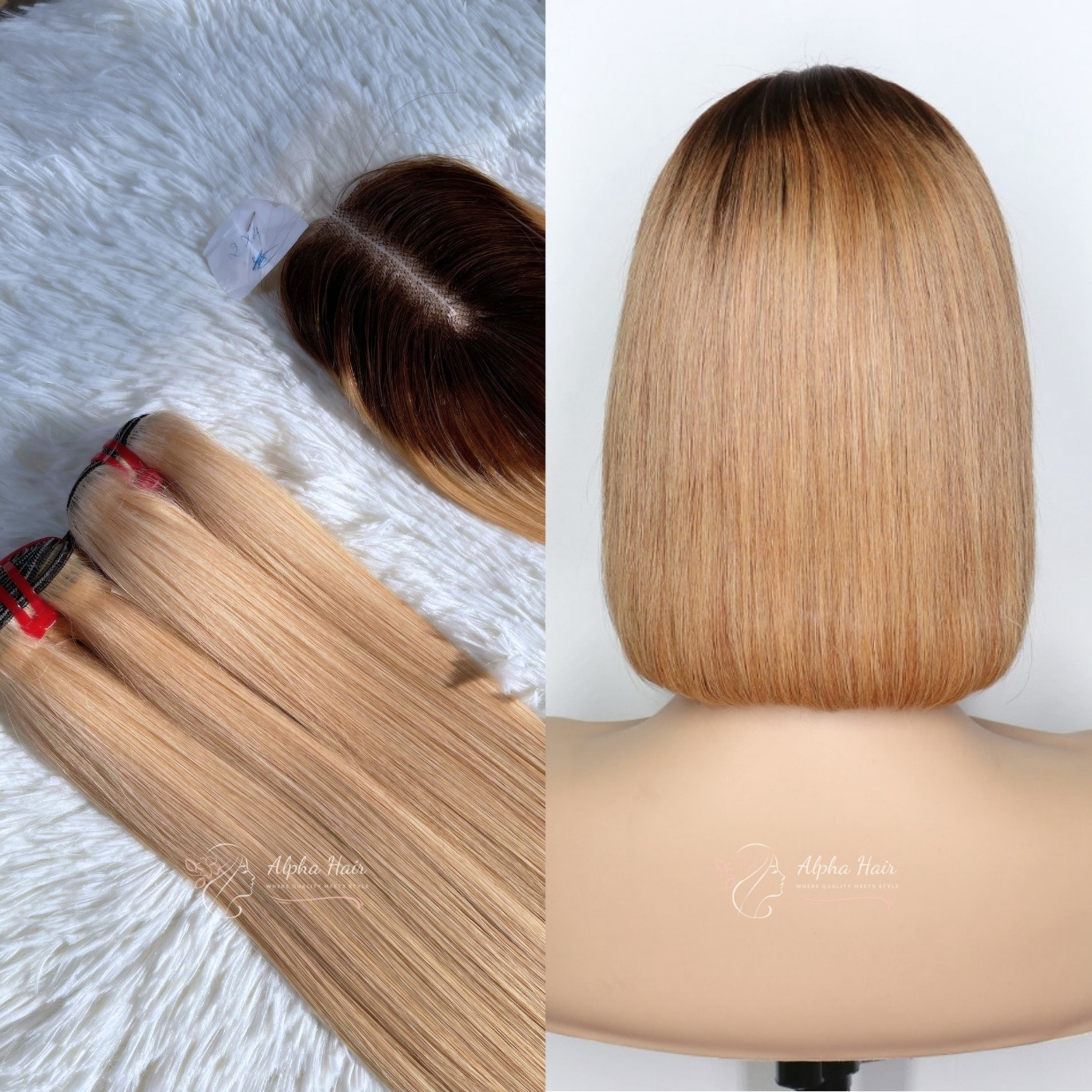 Free Tangle 613 Blonde Mirror Bone Straight Premium Brazilian Human Hair Extensions Lace Front Wigs HD Lace Human Hair Wig