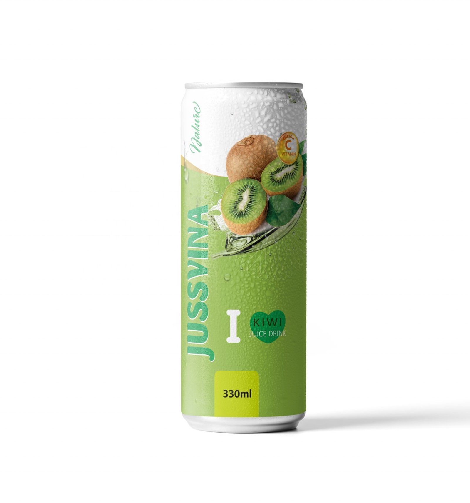 330ml JUSSVINA Fruit juice can Healthy drink Kiwi juice