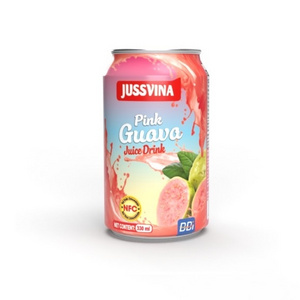 Jussvina Good Product Quality Guava Flavor Soft Drinks Sugar Cane Juice Fruit Sugar Cane Juice with Guava