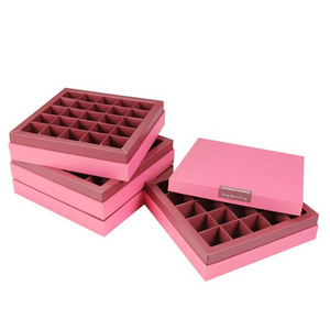 Luxury Paper Empty Strawberry Gift Box Sweet Bonbon Chocolate Packaging Box For Chocolate