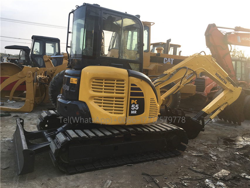 Used Komatsu PC 55mr crawler excavators pc01 komatsu pc55/pc60 mini excavator with spare parts on sale