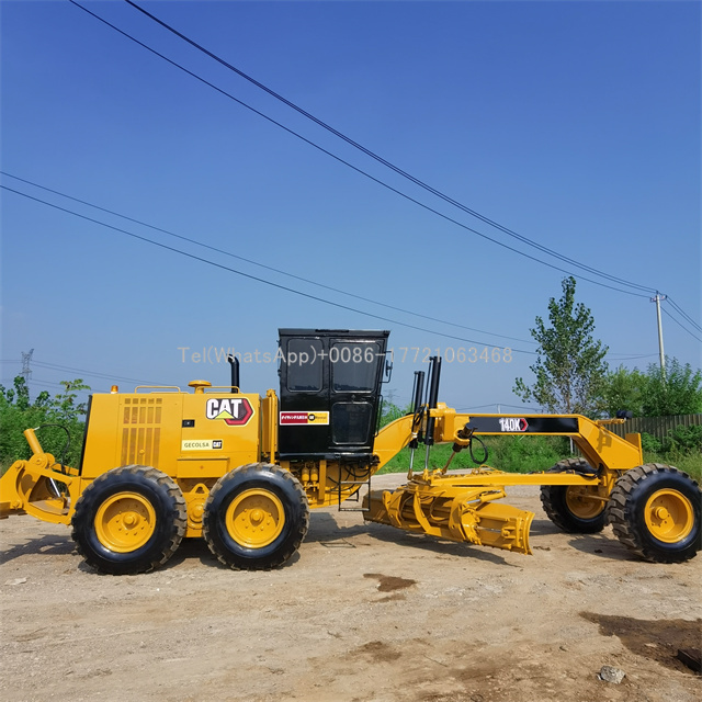 used CAT nice quality 140G motor grader used cheap caterpillar 140H 140G 140K 140 motor grader for sale