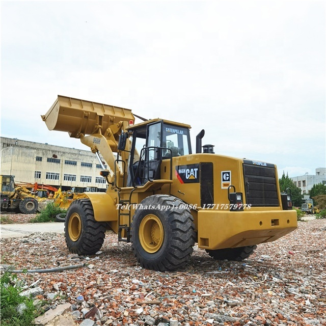 High quality CAT 966H wheel loader CAT 966H used large wheel loaders second-hand construction machinery