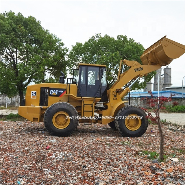 High quality CAT 966H wheel loader CAT 966H used large wheel loaders second-hand construction machinery