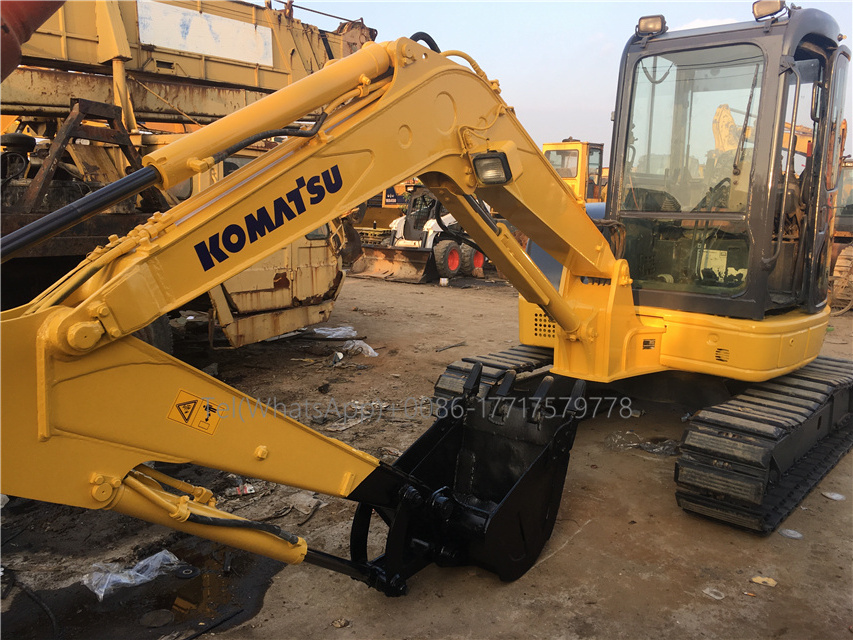 Used Komatsu PC 55mr crawler excavators pc01 komatsu pc55/pc60 mini excavator with spare parts on sale