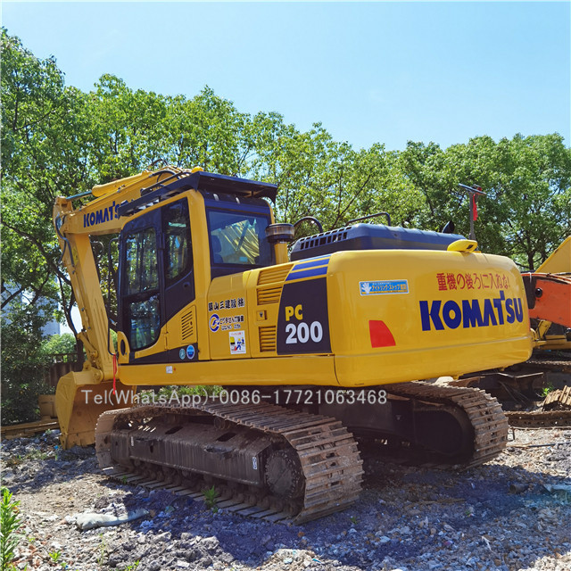 good condition Japan komatsu pc200-8 used excavator / komatsu pc200-6 pc200-7 pc240-8 excavator