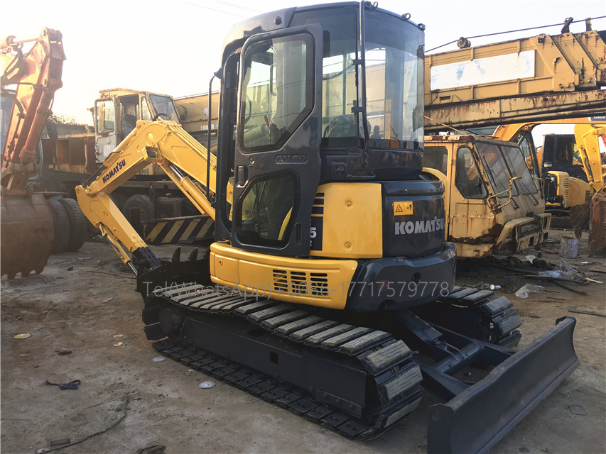 Used Komatsu PC 55mr crawler excavators pc01 komatsu pc55/pc60 mini excavator with spare parts on sale