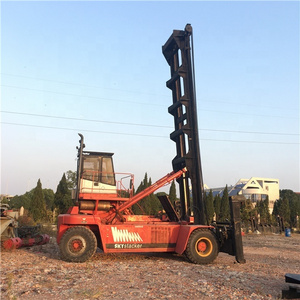 Original Secondhand sweden Kalmar container heavy forklift 45ton/ 50t reach stacker forklift/Used kalmar 45t container stacker