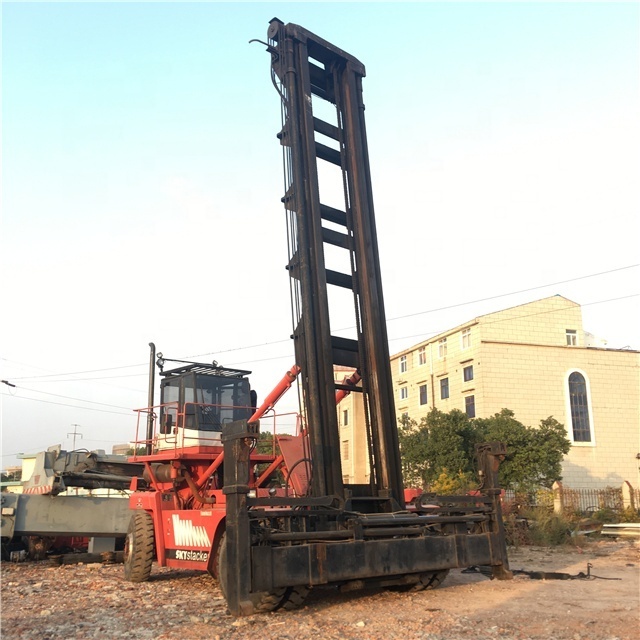 Original Secondhand sweden Kalmar container heavy forklift 45ton/ 50t reach stacker forklift/Used kalmar 45t container stacker