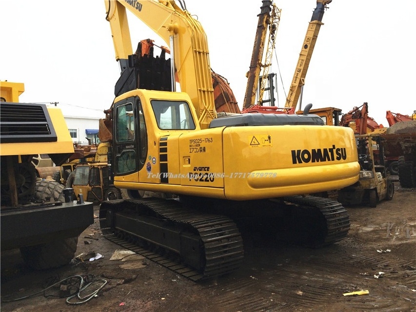 Cheap Price Used Komatsu PC 220-6 Excavator Earth moving Machinery Komatsu Digger PC220-6 PC200-7 PC 200 Excavators For Sale