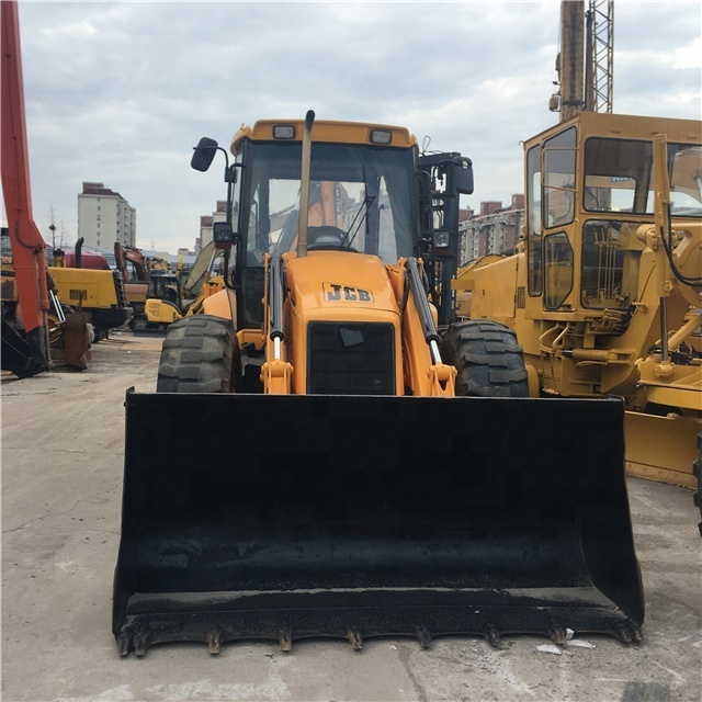 Original JCB 3CX Used Loader 4 wheels backhoe loader 7 tons used excavating loader secondhand machine jcb 3cx 4cx for sale