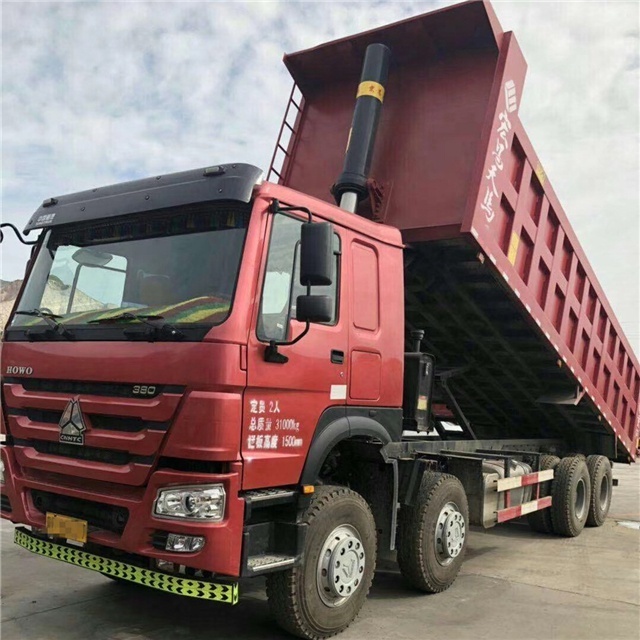 used Hot Sale 6x4 8x4 Shacman Dump Truck Sinotruk 371 hp 375hp 35ton Tipper Truck For Sale