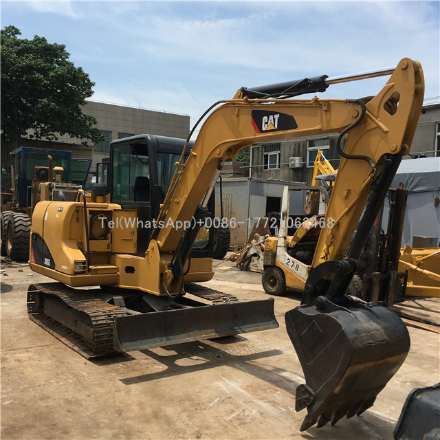 Home second hand mini excavator caterpillar 306d small bucket 0.2m3 Chinese mini excavator 6 ton hydraulic crawler excavator