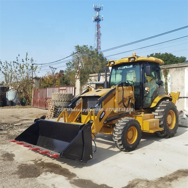 CAT original versatile machinery 420F second-hand backhoe wheel loader CATERPILLAR 420F used backhoe loader for sale