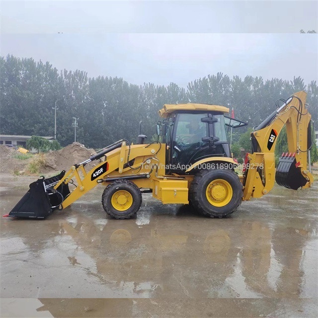 Hot sell Cheap Backhoe Loader Secondhand Caterpillar 420f 420f2 420E 416E backhoe loaders