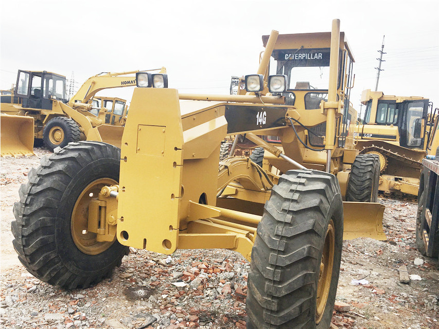 high quality 140g second hand grader cat 120h 140h cheap price motor grader used japan Cat 140g grader motor with good tire