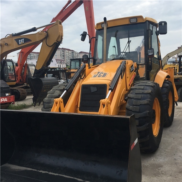 Original JCB 3CX Used Loader 4 wheels backhoe loader 7 tons used excavating loader secondhand machine jcb 3cx 4cx for sale